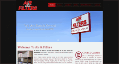 Desktop Screenshot of airandfilters.com