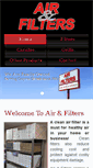Mobile Screenshot of airandfilters.com